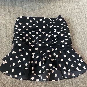 Forever 21 Heart Skirt
